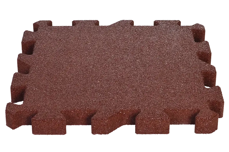 Puzzle-Quadratmatte mit umlaufender Verzahnung